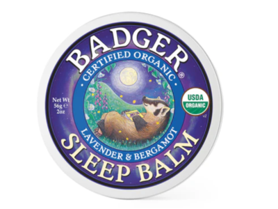 Badger Sleep Balm, Lavender & Bergamot, 0.75 oz/21 g
