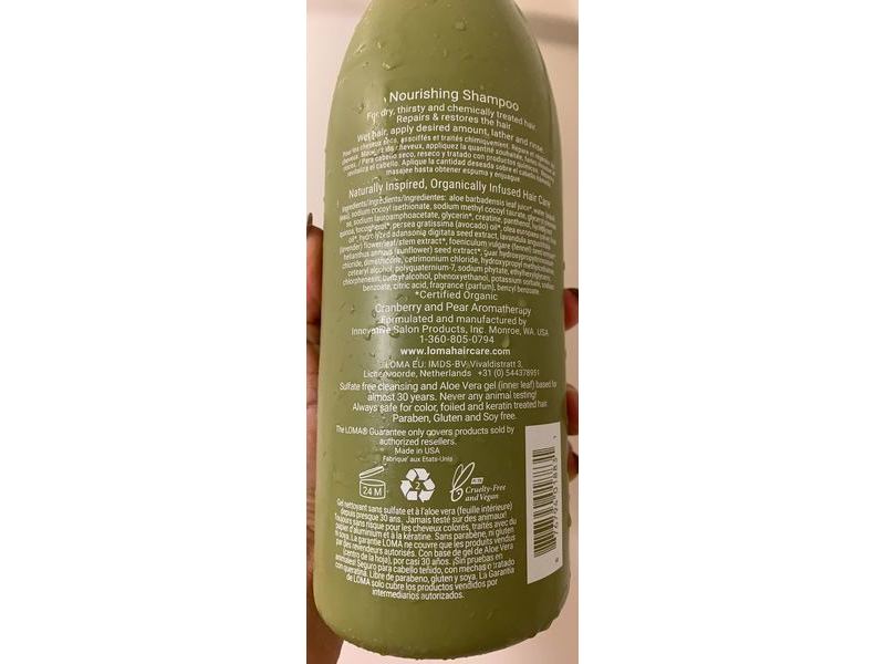 Loma Nourishing Shampoo, 33.8 fl oz/1000 mL