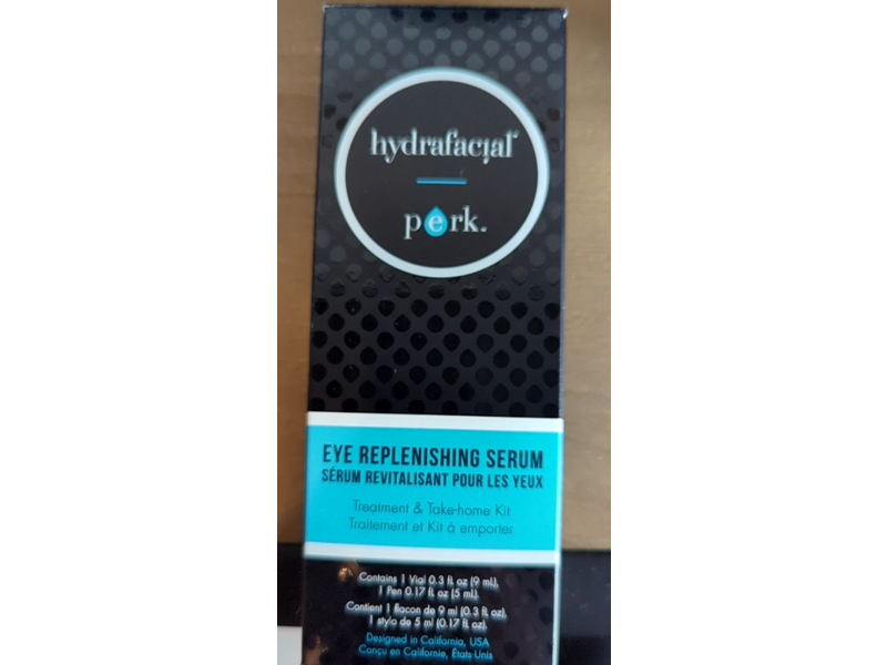 Hydrafacial Perk Eye Replenishing Serum & Take Home Kit, 0.3 fl oz/9 mL