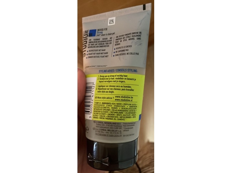 L'Oreal Paris Studio Line Invisi Fix Clean & Clean Gel, 150 mL