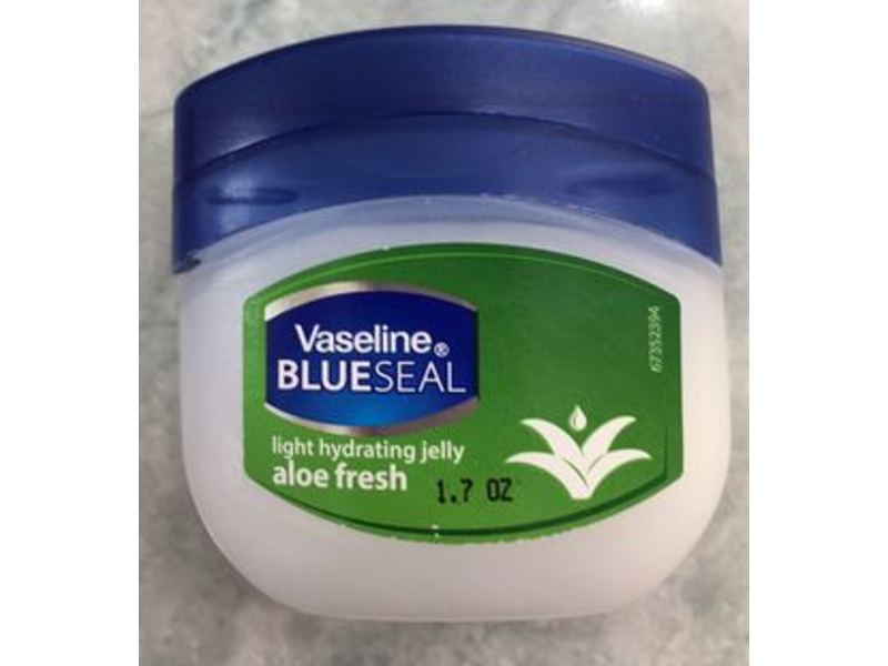 Vaseline Blueseal Light Hydrating Jelly, Aloe Fresh, 1.7 oz/50 ml