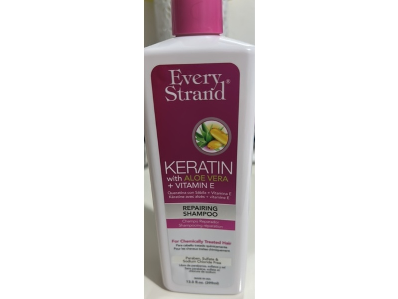 Every Strand Keratin Repairing Shampoo, 13.5 fl oz/399 mL