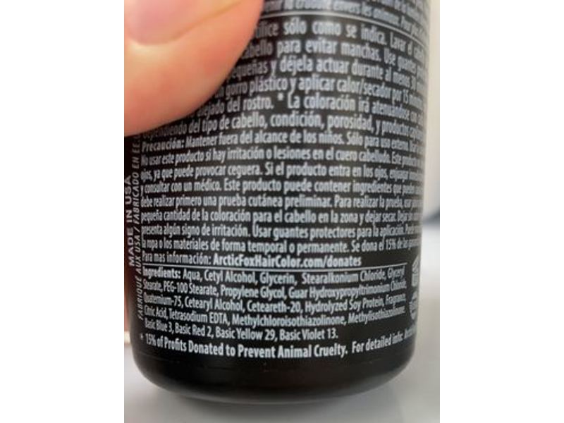 Arctic Fox Semi Permanent Hair Color, Transylvania, 8 fl oz/236 mL