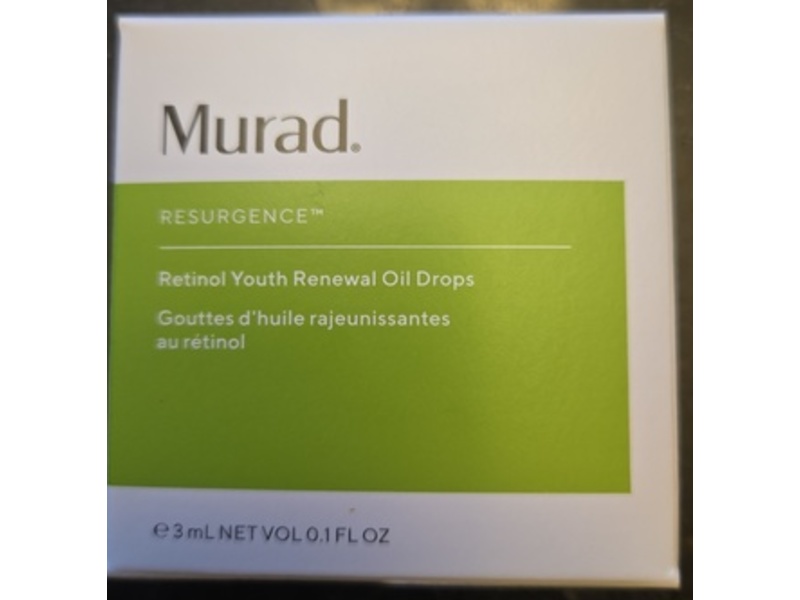 Murad Resurgence Retinol Youth Renewal Oil Drops, 0.1 fl oz/3 mL