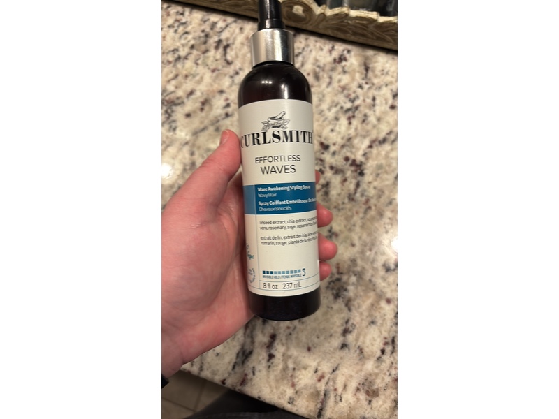 Curlsmith Effortless Waves Styling Spray, 8 fl oz/237 mL