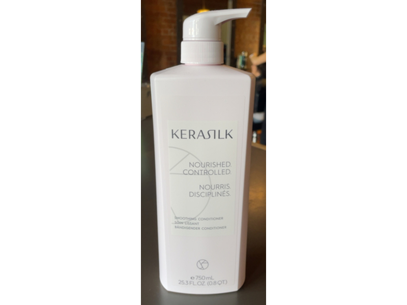 Kerasilk Smoothing Conditioner, 25.3 fl oz/750 mL