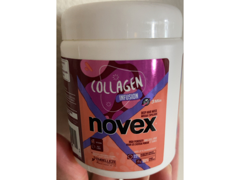 Novex Collagen Infusion Deep Hair Mask, 400 mL