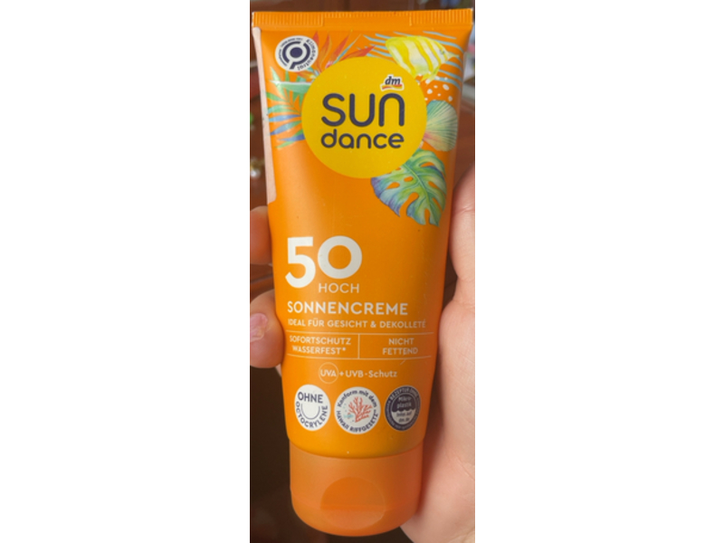 Dm Sundance Sonnen Creme, SPF 50, 100 mL