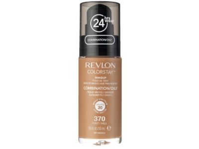 Revlon Colorstay Makeup Foundation, SPF 15, 370 Toast, 1.0 fl oz/30 mL