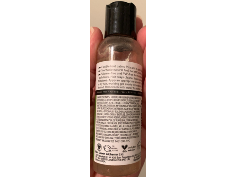 Max Green Alchemy Scalp Rescue Styling Gel, 2 fl oz/59 mL
