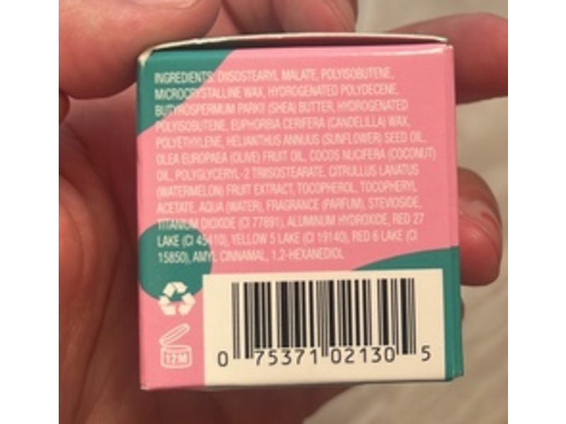 Tree Hut Overnight Lip Mask, Watermelon, 0.6 oz/17 g