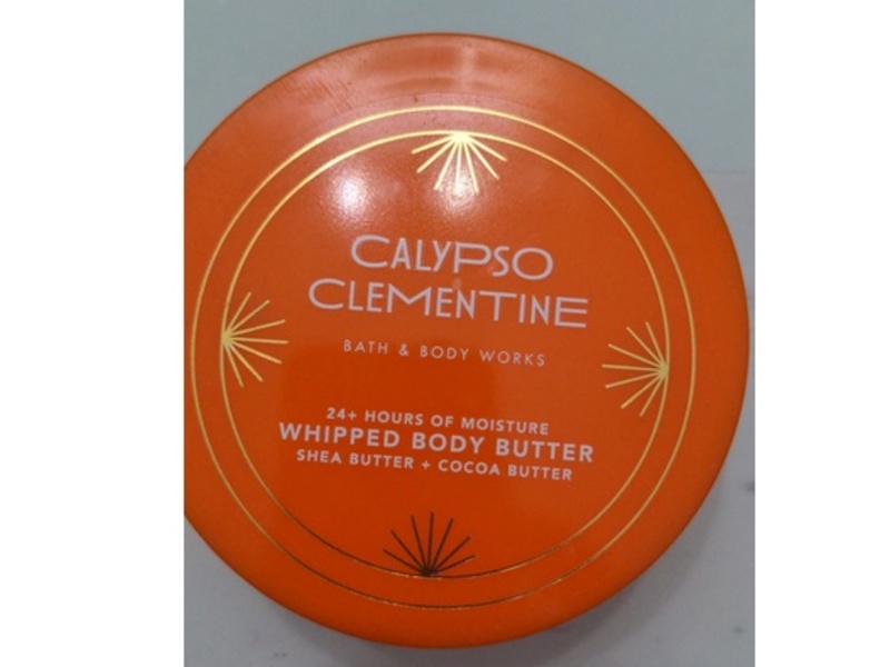 Bath & Body Works Calypso Clementine Whipped Body Butter, Shea Butter + Cocoa Butter, 6.5 oz/185 g