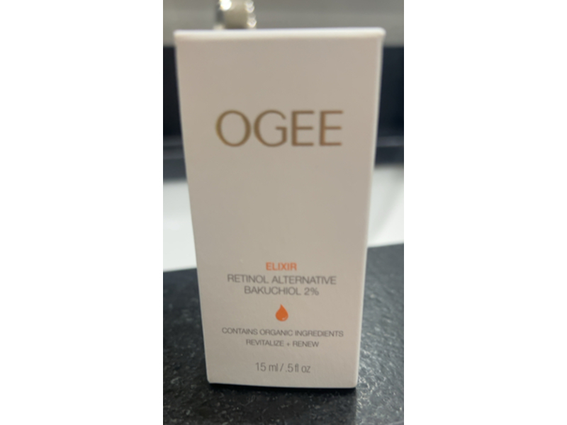 Ogee Natural Elixir Retinol Serum, 0.5 lf oz/15 mL