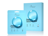 Via Beauty Peptides Hyaluronic Acid Facial Sheet Mask, 22 g, Pack of 8 - thumbnail 1