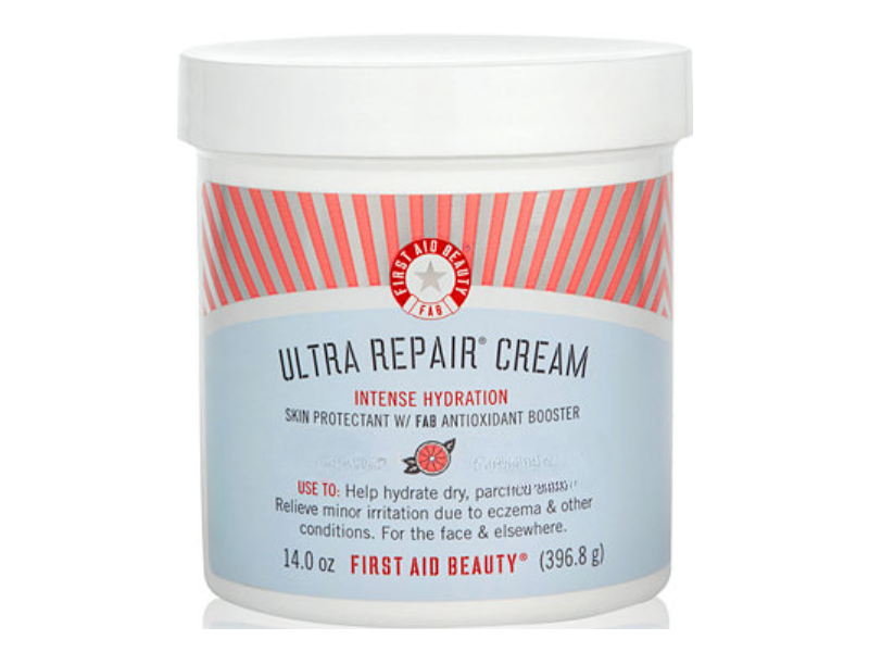 First Aid Beauty Ultra Repair Cream, Sparkling Grapefruit, 14 oz/396.8 g