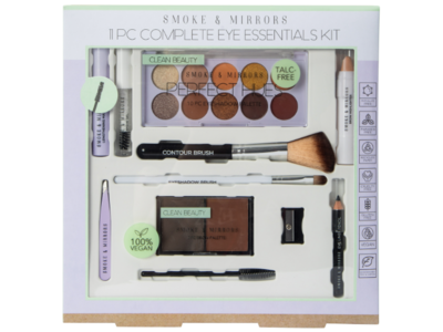 Clean Beauty Smoke Mirrors Complete Eye Essentials Kit, Pack Of 11