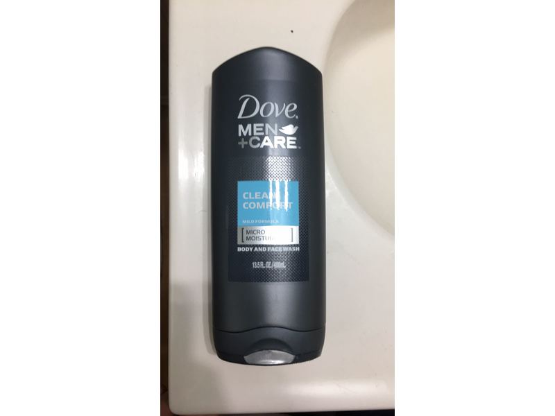 Dove Men +Care Body & Face Wash, Clean Comfort, 13.5 fl oz/400 mL