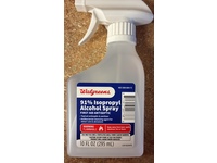 Walgreens First Aid Antiseptic, 91% Isopropyl Alcohol Spray, 10 fl oz/295 mL - thumbnail 2