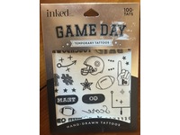 Inked By Dani Game Day Temporary Tattoos, 100 Count - thumbnail 2