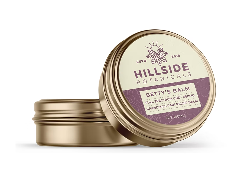 Hillside Botanicals Betty's Balm, 2 oz/60 mL