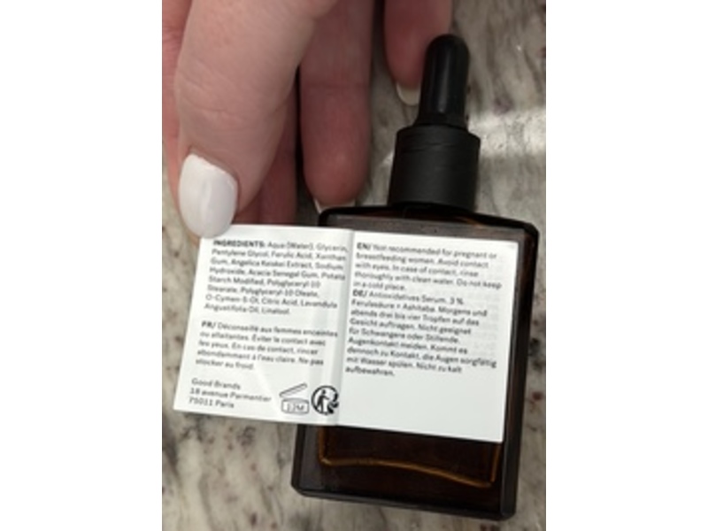 Typology Antioxidant Serum, A36 3% Ferulic Acid + Ashitaba, 30 mL
