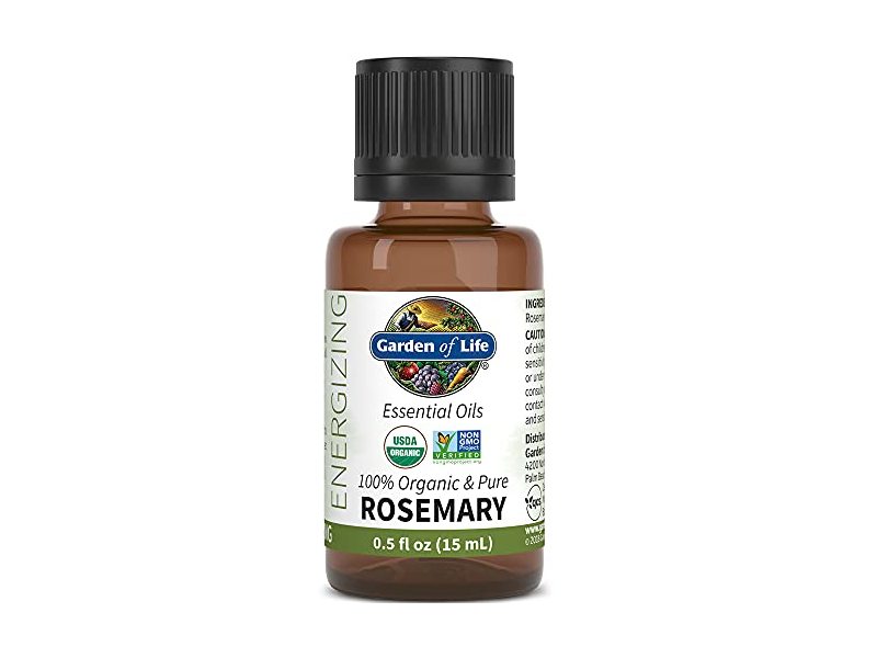 Garden Of Life Energizing Essential Oils, Rosemary, 0.5 fl oz/15 ml