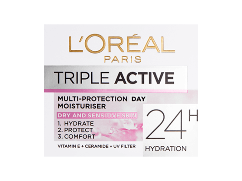 L'Oreal Paris Multi-Protection Day Moituriser, Vitamin E + Ceramide + UV Filter, 50 mL
