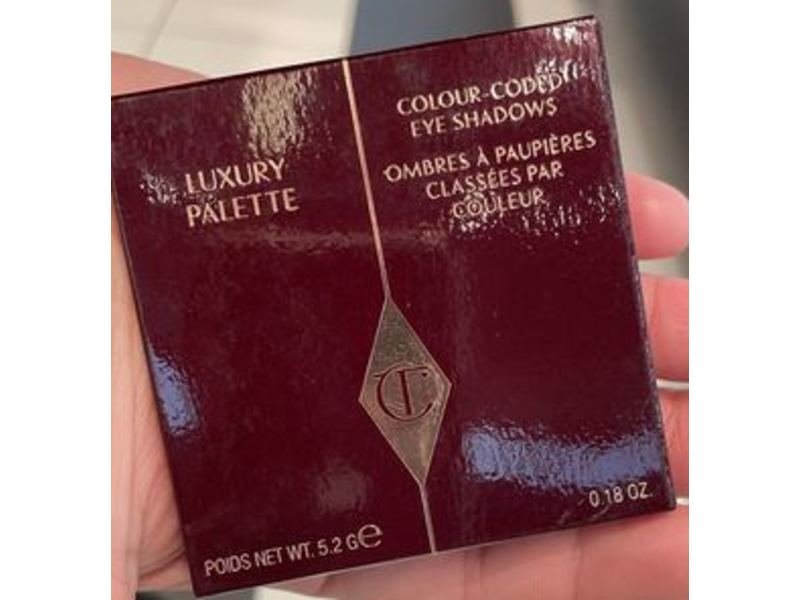 Charlotte Tilbury Luxury Palette Eye Shadow, Walk Of No Shame, 0.18 oz/5.2 g