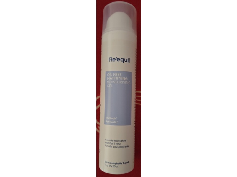 Re'equil Oil Free Mattifying Moisturising Gel, 2.65 oz/75 g