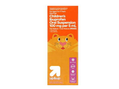 up&up Children's Ibuprofen Oral Suspension, Berry, 8 fl oz/237 mL