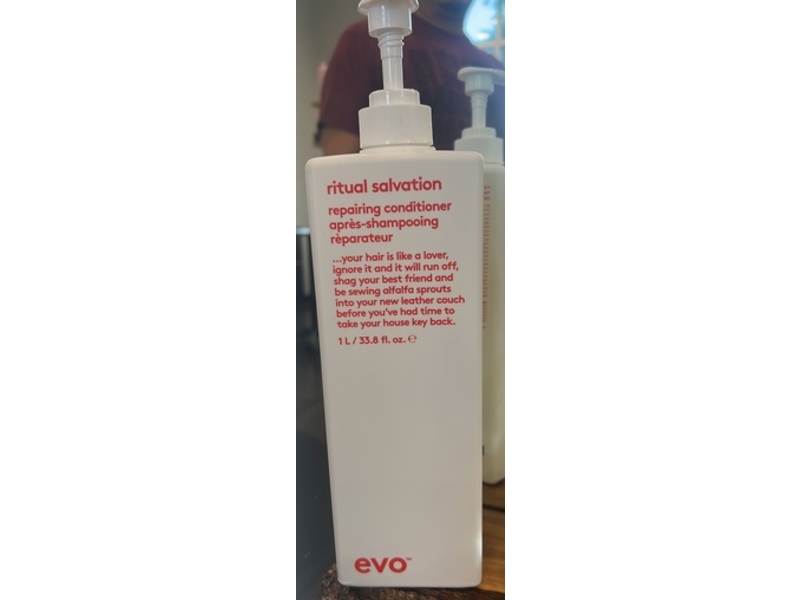 Evo Ritual Salvation Repairing Conditioner, 33.8 fl oz/1 L