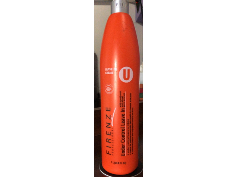 Firenze Professional Under Control Leave In Creme, 33.8 fl oz/1 L
