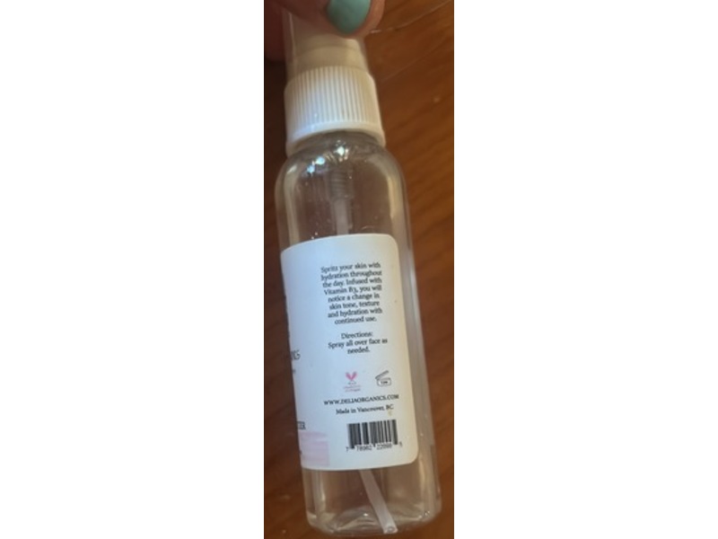 Delia Organics Facial Spritzer, 2 fl oz/60 mL