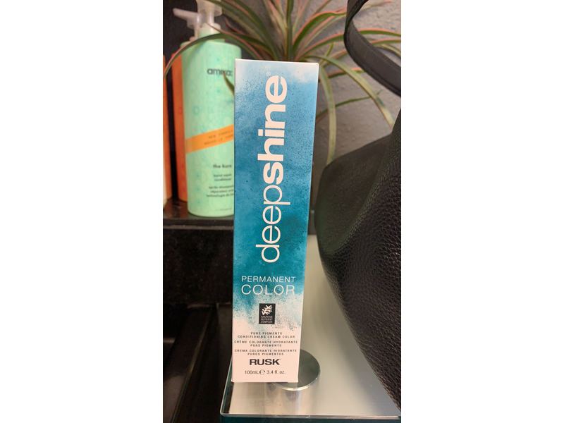 Rusk Deepshine Pure Pigments Conditioning Cream Color, Medium Brown, 3.4 fl oz/100 mL
