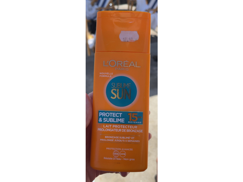 L'Oreal Sublime Sun Protect & Sublime, SPF 15, 200 mL