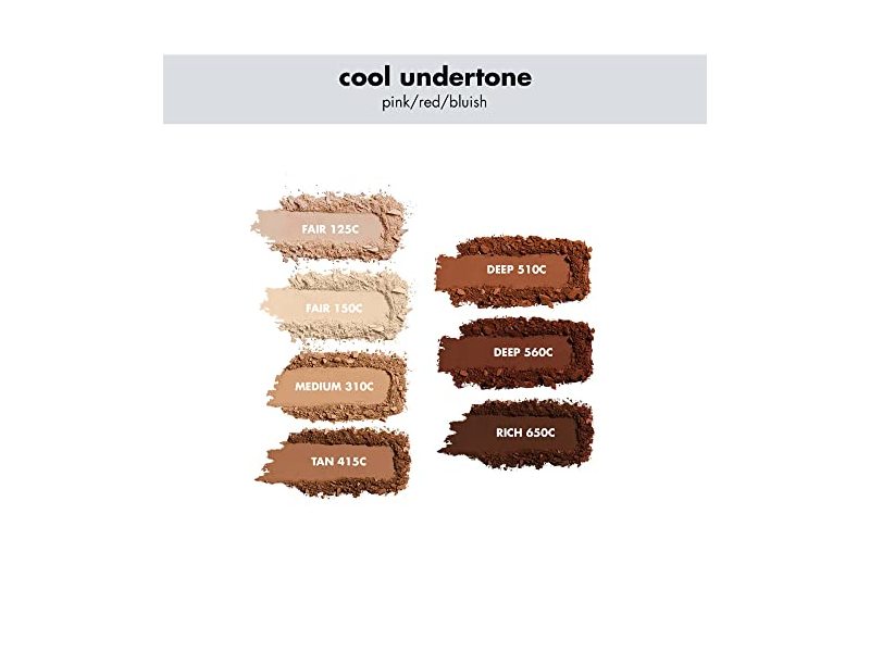 e.l.f. Cosmetics Powder Foundation, Medium 310 C, 0.28 oz/8 g