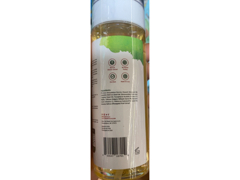 MFL Locs Oil Spray, Pineapple, 4 fl oz/118 mL