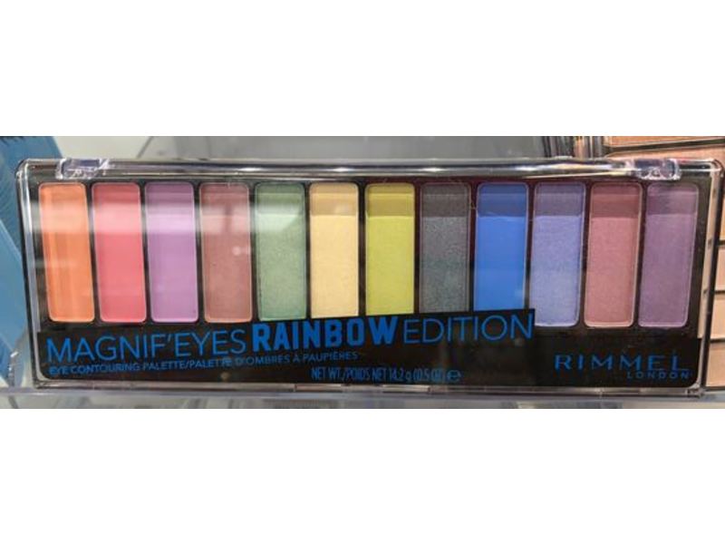 Rimmel London Magnif'Eyes Rainbow Edition, 011 Rainbow, 0.5 oz/14.2 g