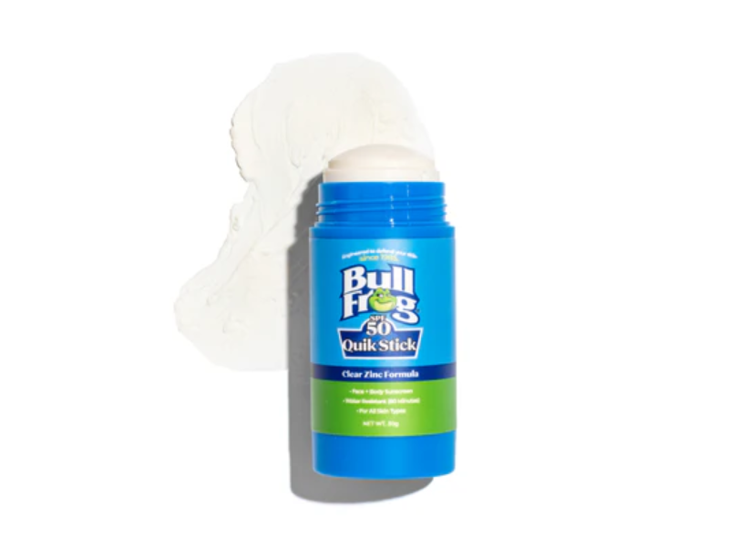 Bullfrog Sunscreen Quik Stick, SPF 50, 30 g