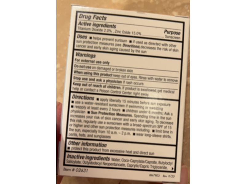 EltaMD UV Restore Physical Facial Sunscreen, SPF 40, 0.5 fl oz/14 g