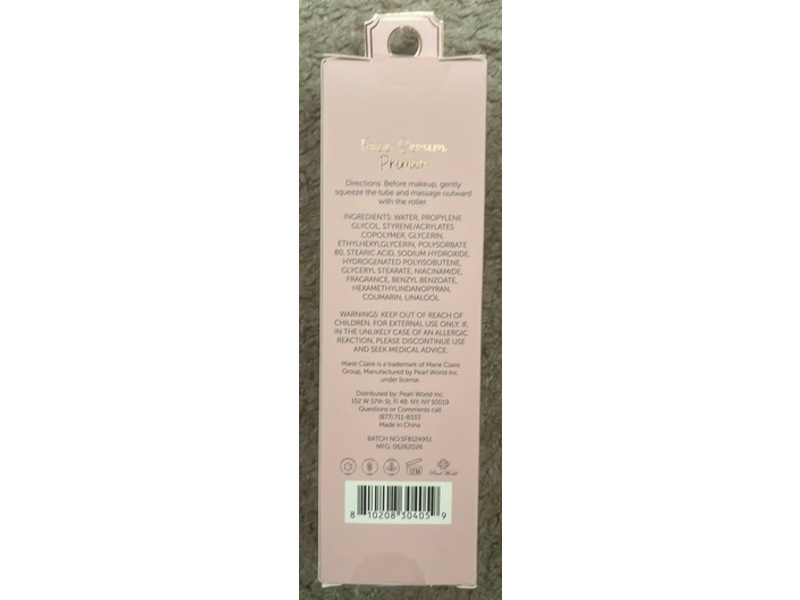 Marie Claire Paris Face Serum Primer, 1.01 fl oz/30 mL