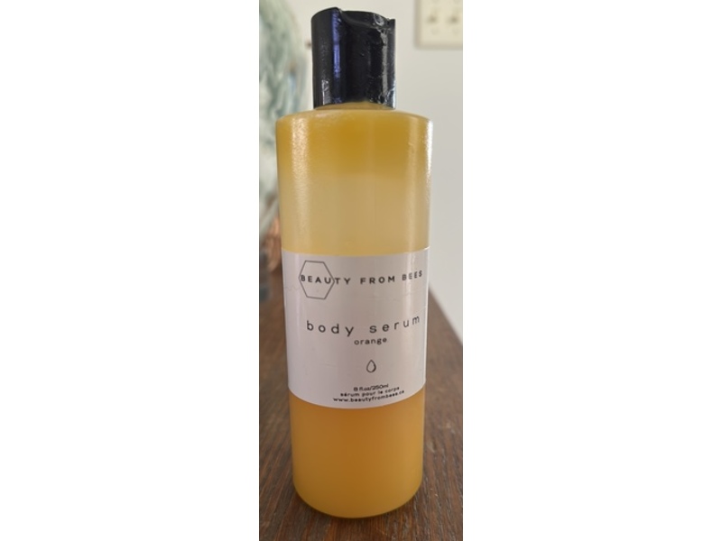 Beauty From Bees Body Serum, Orange, 8 fl oz/250 mL