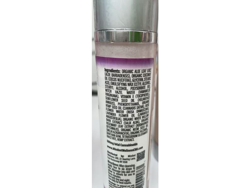 Mindset Calm Cbd Lotion, 4 fl oz/500 mg