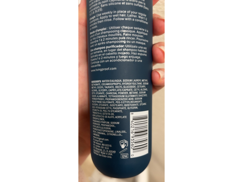 Living Proof Clarifying Detox Shampoo, 8.0 fl oz/236 mL