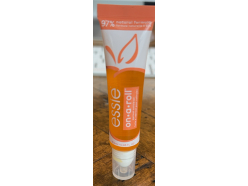 essie Apricot Roll-On Hydrating Cuticle Oil, 0.46 fl oz/3.5 mL