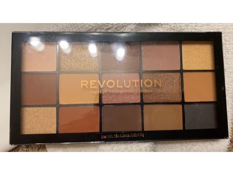Revolution Beauty Reloaded Eyeshadow Palette, Velvet Rose, 16.5g