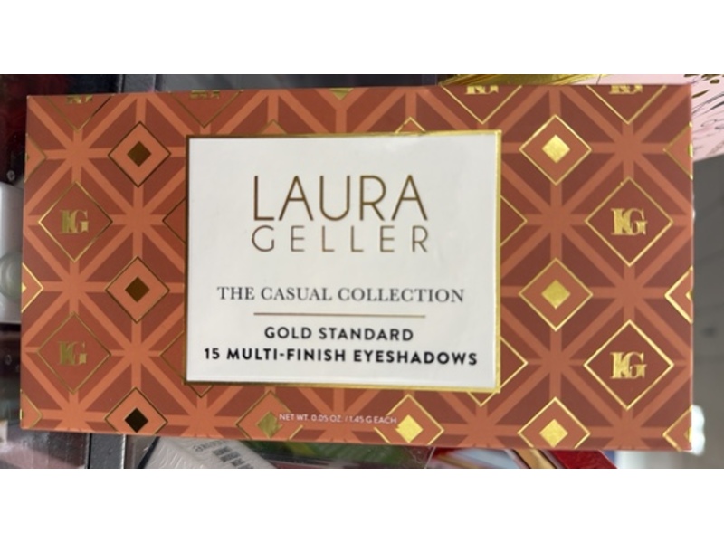 Laura Geller The Casual Collection Gold Standard 15 Multi-Finish Eyeshadows, 0.05 oz/1.45 g