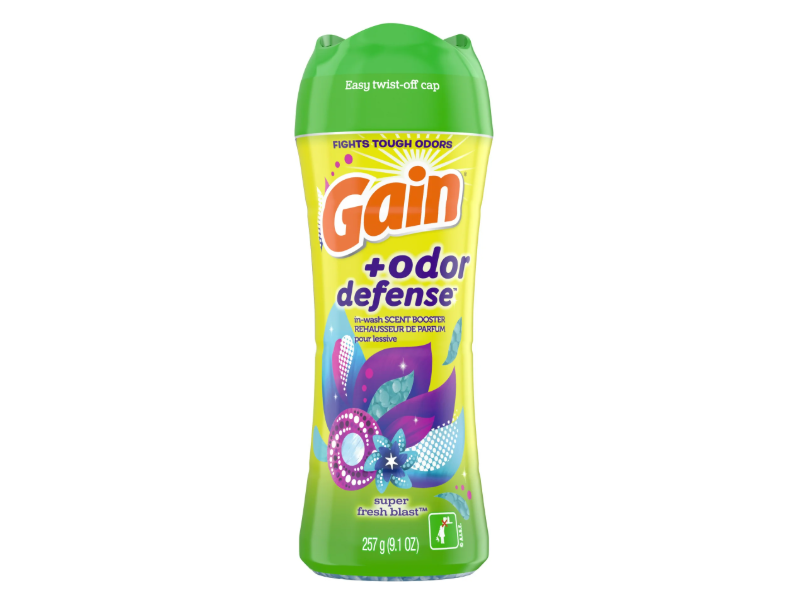 Gain +Odor Defense In-Wash Scent Booster, 0.2 fl oz/257 g
