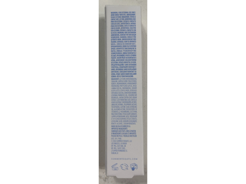 Summer Fridays Jet Lag Overnight Eye Serum, 0.5 fl oz/15 mL