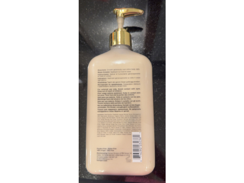 Hempz Herbal Body Moisturizer, Spun Sugar & Vanilla Bean, 17 fl oz/500mL